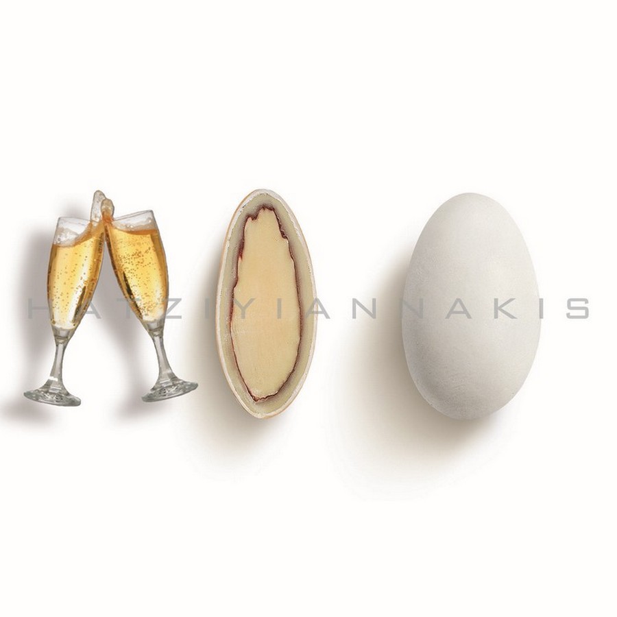 Choco almond γεύση zabaglione 1000gr