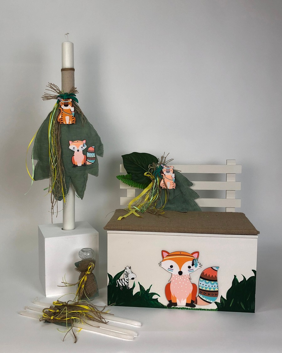 Βαπτιστικό σετ Ζωάκια του δάσους KK-003133