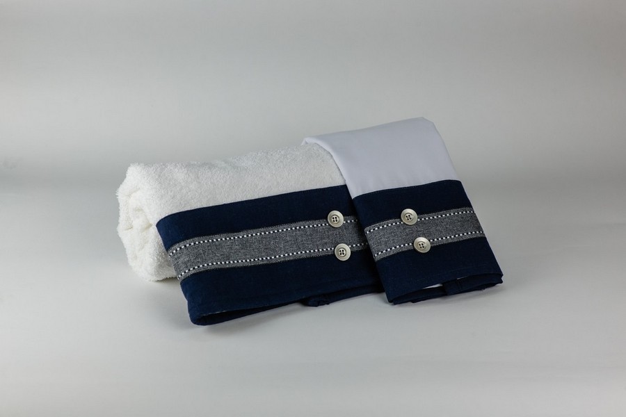 Λαδόπανα βάπτισης αγόρι Μ85 Μπλε