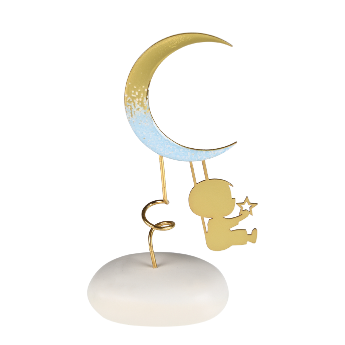 Αγοράκι με Φεγγάρι σε Βότσαλο