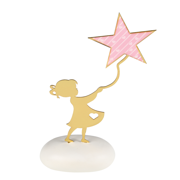 Κοριτσάκι με Αστέρι σε Βότσαλο