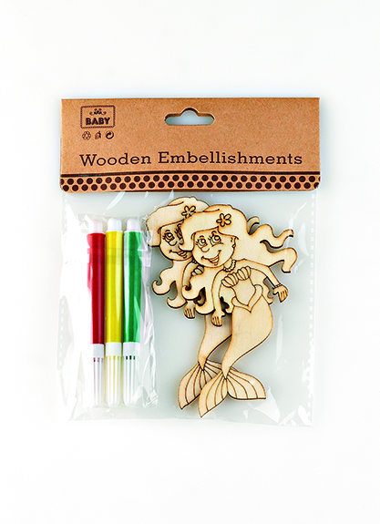 ΓΟΡΓΟΝΑ ΞΥΛΙΝΗ ΜΕ ΜΑΡΚΑΔΟΡΟΥΣ