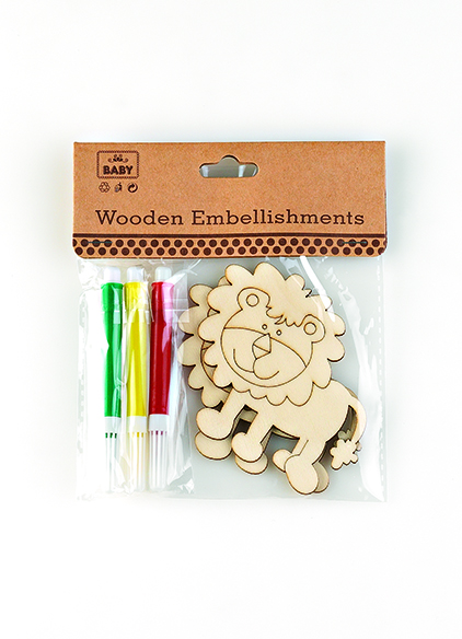 ΛΙΟΝΤΑΡΙ ΞΥΛΙΝΟ ΜΕ ΜΑΡΚΑΔΟΡΟΥΣ