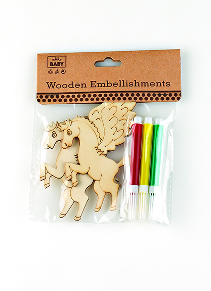 ΠΗΓΑΣΟΣ ΞΥΛΙΝΟΣ ΜΕ ΜΑΡΚΑΔΟΡΟΥΣ