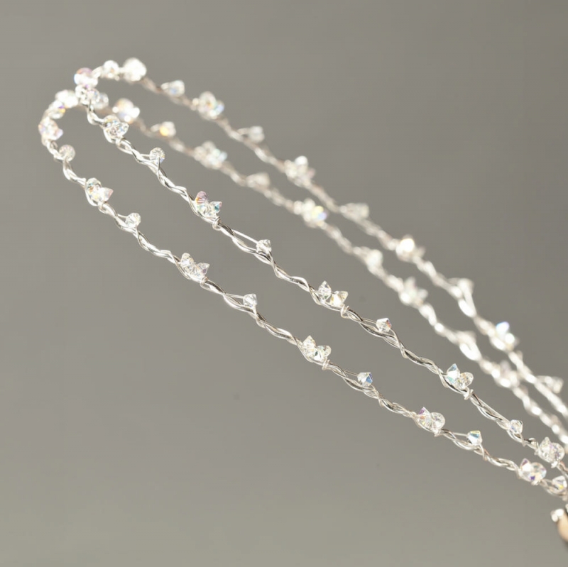 Στέφανα Γάμου Επάργυρα Αννίτα s283