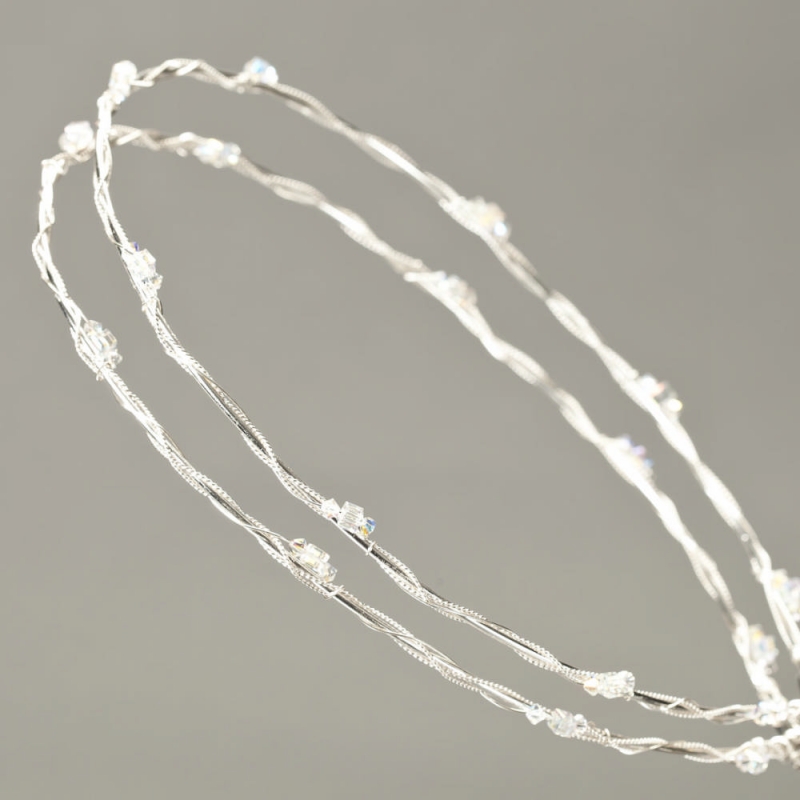 Στέφανα Γάμου Επάργυρα Καλυψώ s251