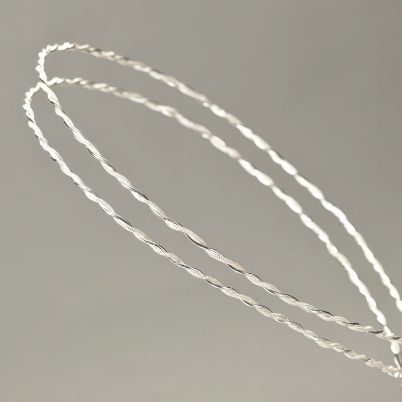 Στέφανα Γάμου Επάργυρα καδένα s247