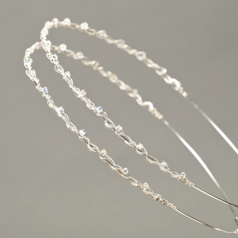 Οικονομικά Επάργυρα Στέφανα γάμου Λήδα s125b