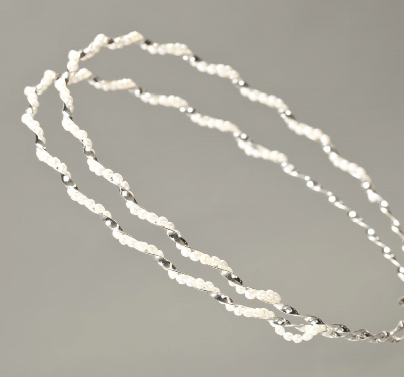 Παραδοσιακά Επάργυρα στέφανα γάμου Έρση s127