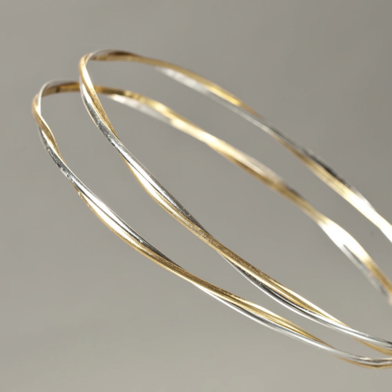 Στέφανα γάμου Επάργυρα δίβεργο s273