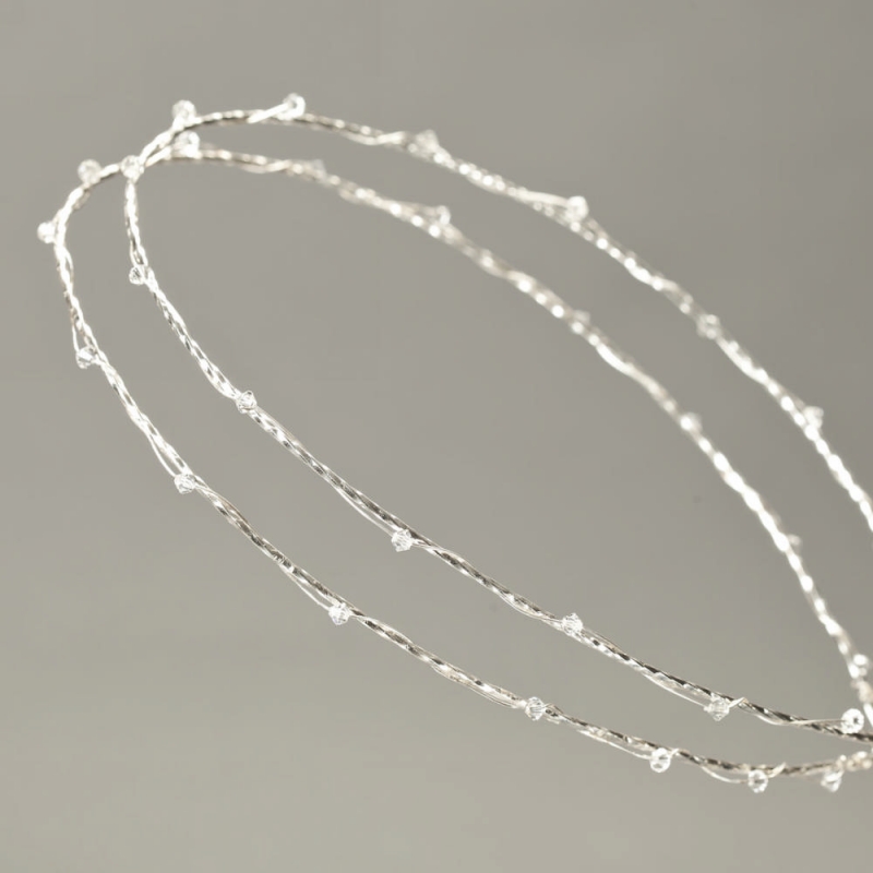 Χειροποίητα Επάργυρα στέφανα Αριάδνη s218