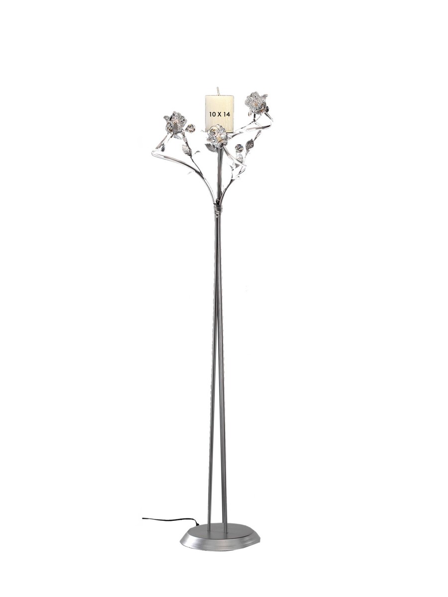 Λαμπάδες Γάμου Κηροπήγιο ύψος 1,40cm Ζευγάρι