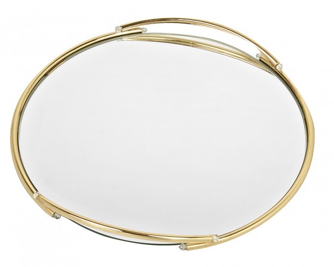 Δίσκος γάμου με καθρέφτη  Φ 33 εκ ΚΔ1003