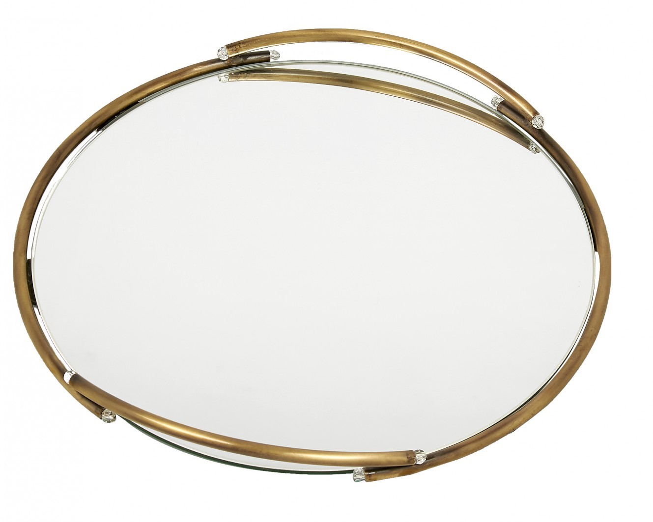 Δίσκος γάμου με καθρέφτη  Φ 33 εκ ΚΔ1006