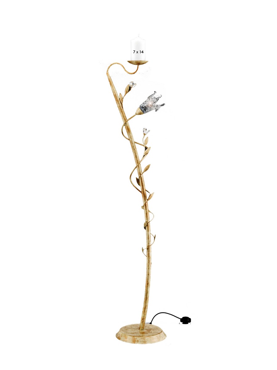 Λαμπάδες Γάμου Κηροπήγιο ύψος 1,50 cm Ζευγάρι