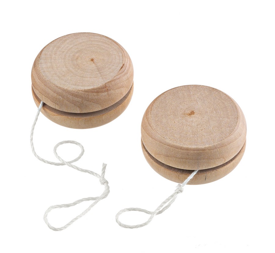 Ξύλινα Παιχνίδια Γιο-Γιο 5,5x2,8cm