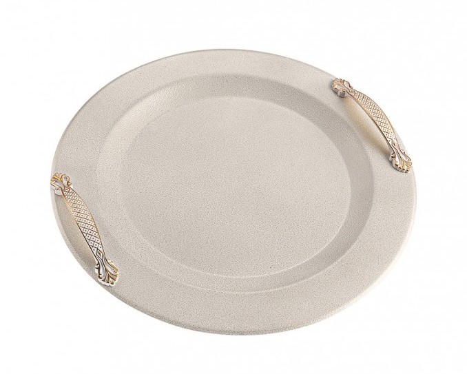 Δίσκος Γάμου Λευκός με Χρυσό ΚΔ2107