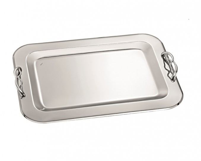 Δίσκος Γάμου με χερούλια ασημί ΚΔ2112