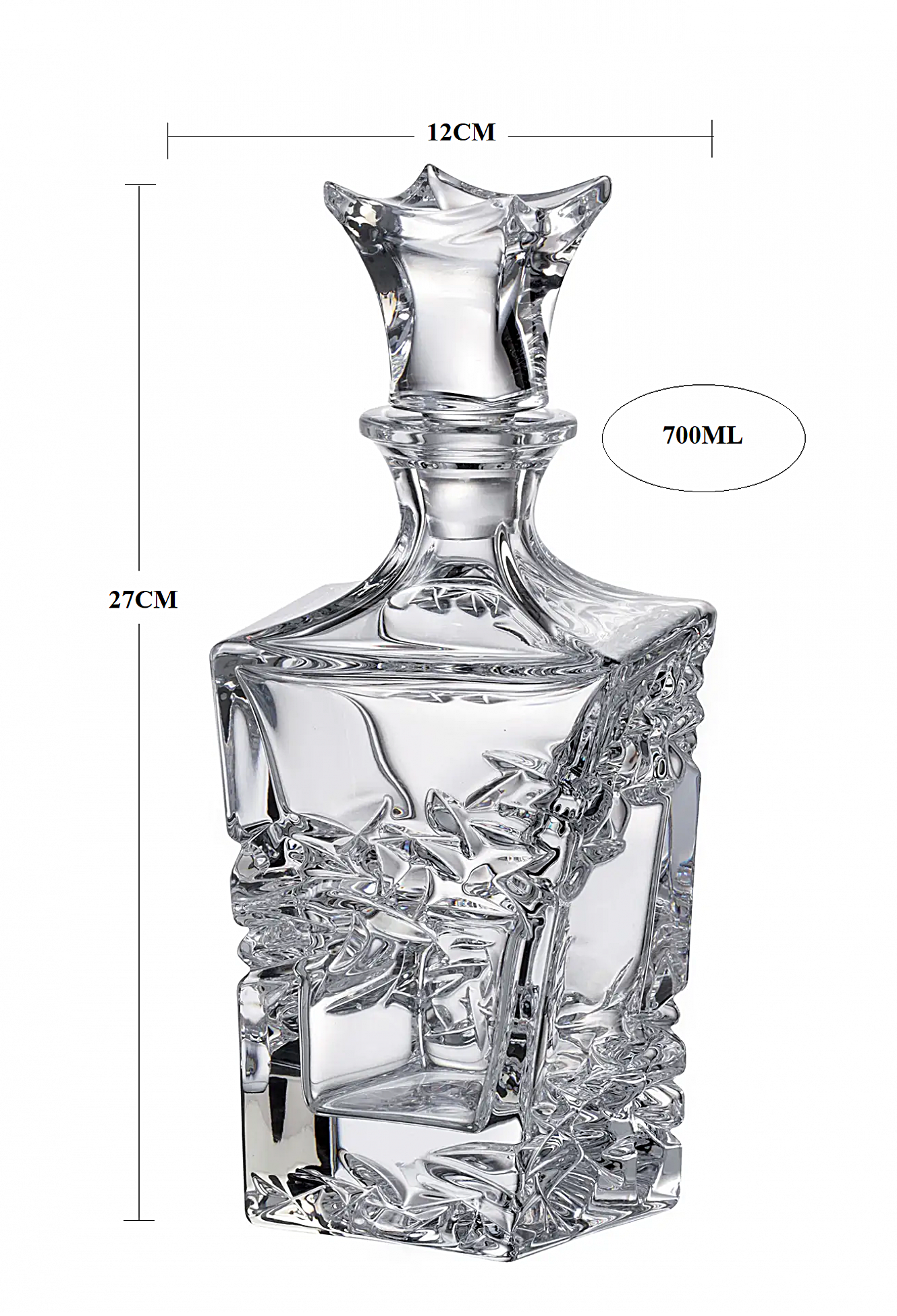 ΚΑΡΆΦΑ ΚΡΥΣΤΆΛΛΙΝΗ ΚΜ380 SAMURAI (700ml)