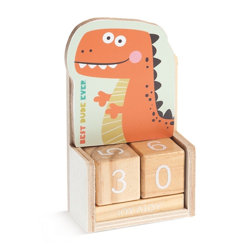 Ξύλινο ημερολόγιο Δεινόσαυρος