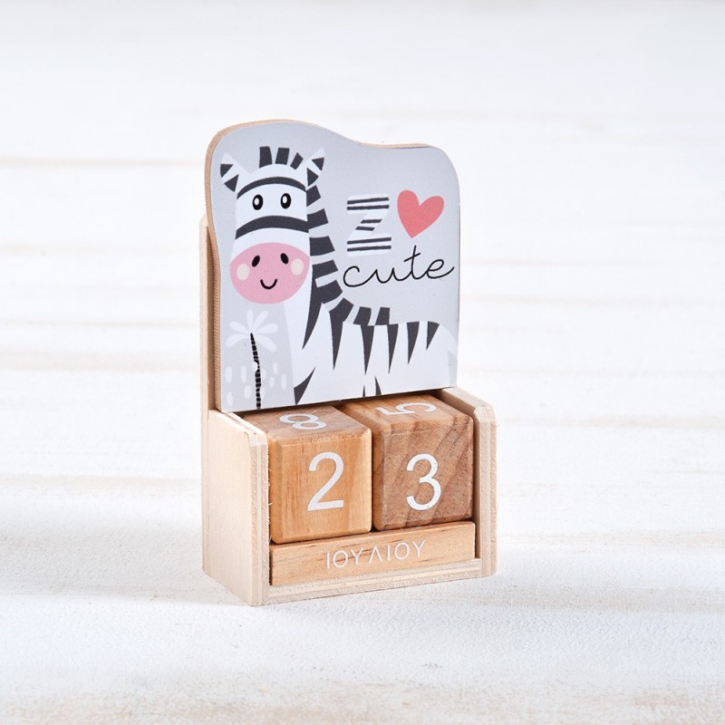 Ξύλινο ημερολόγιο Ελεφαντάκι