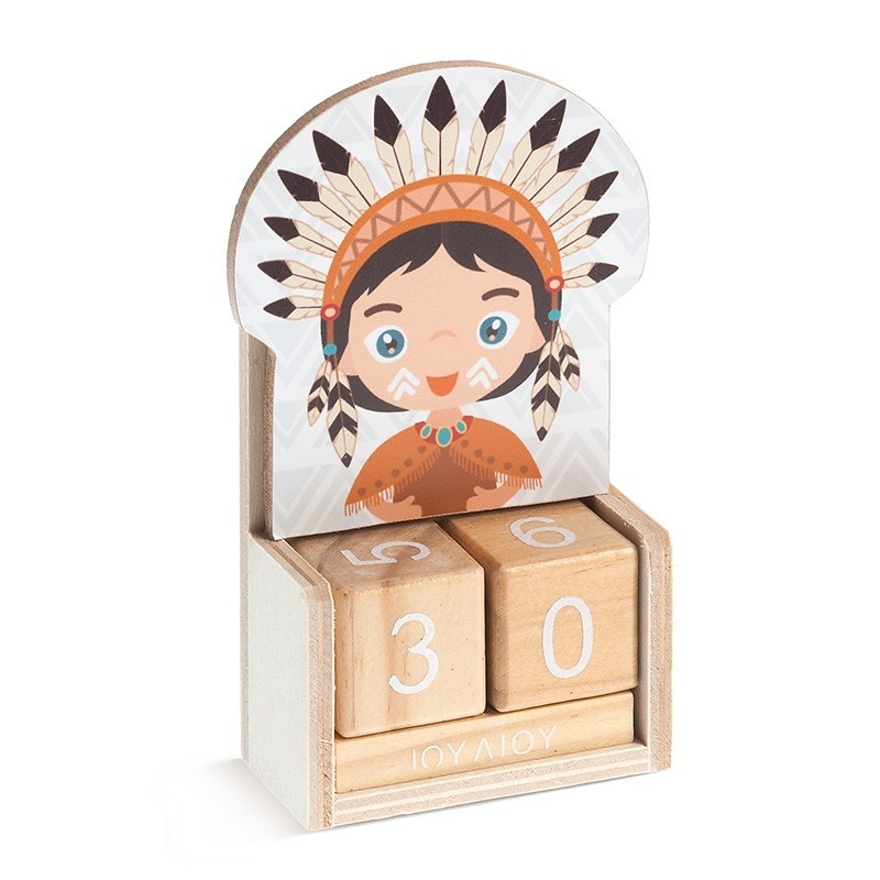 Ξύλινο ημερολόγιο Ινδιάνος