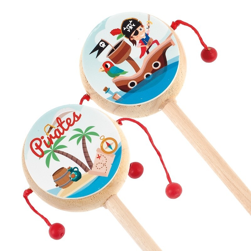 Ξύλινο τυμπανάκι Πειρατής