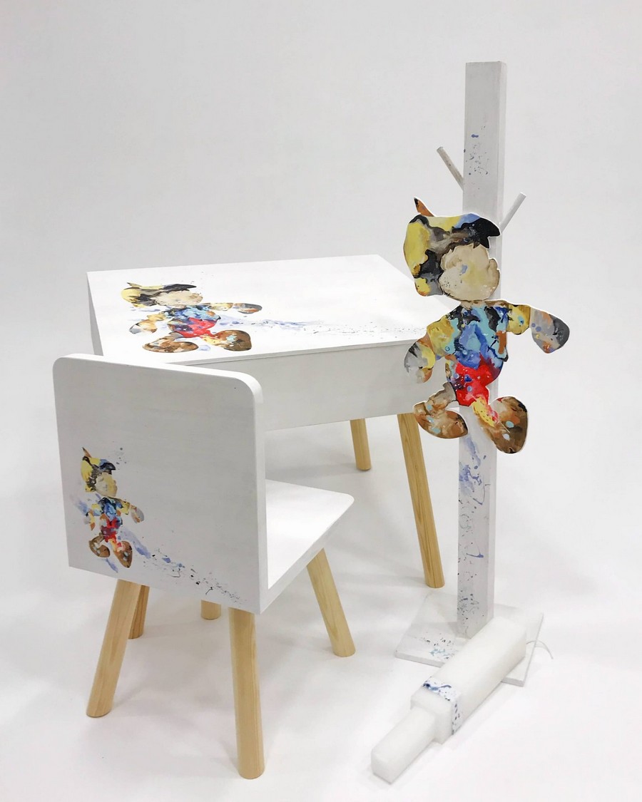 Βαπτιστικό Σετ Big Liar με χρώματα κόκκινο μπλε A19-005.