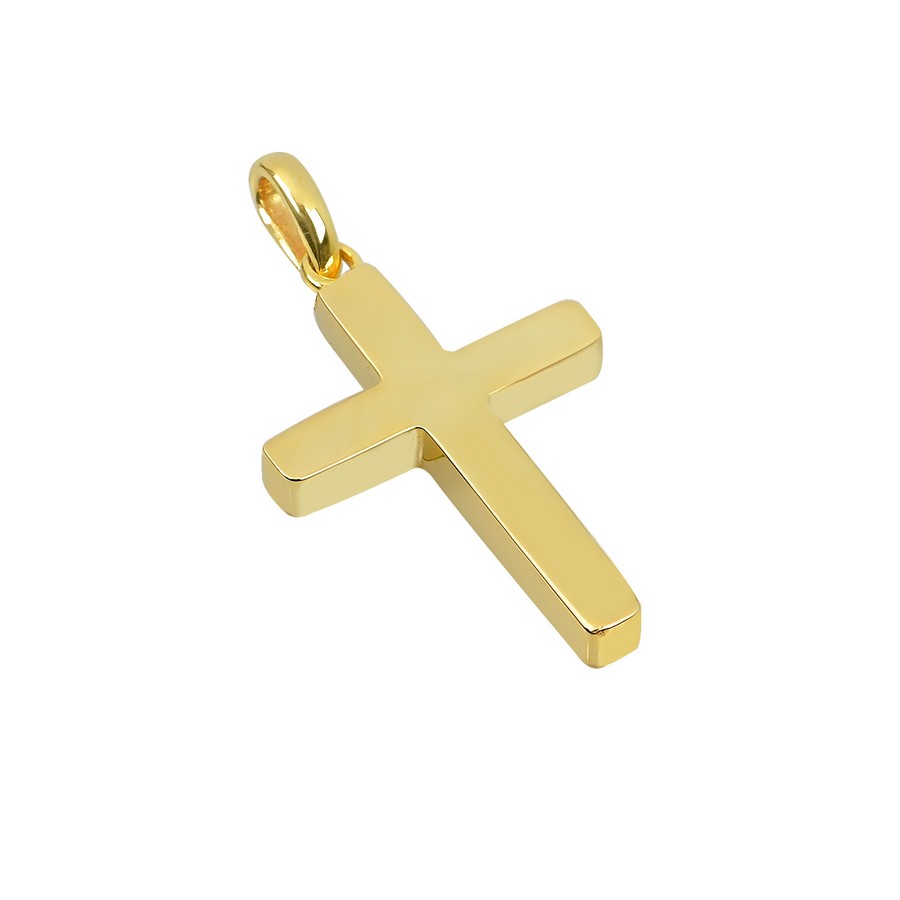 Σταυρός Βάπτισης για Αγόρι Χρυσός 14Κ Μασίφ ΑΣ003