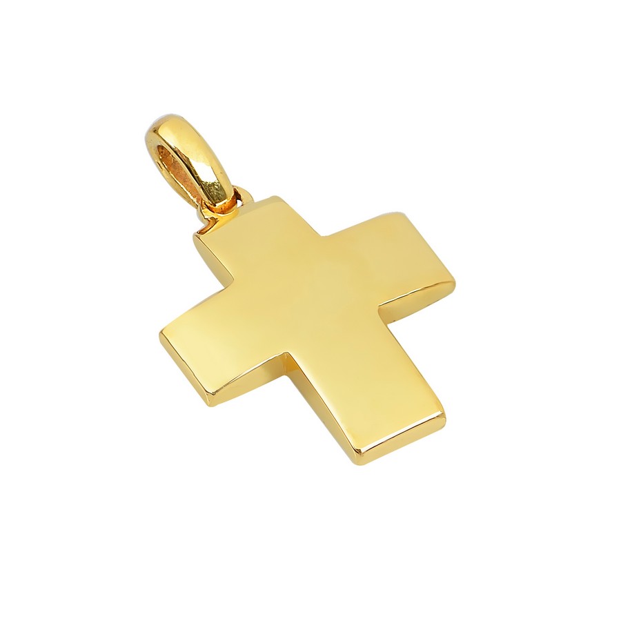 Σταυρός Βάπτισης για Αγόρι Χρυσός 14Κ Μασίφ ΑΣ013