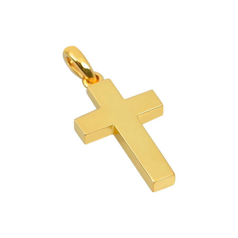 Σταυρός Βάπτισης για Αγόρι Χρυσός 14Κ (Μασίφ Χειροποίητος) ΑΣ029