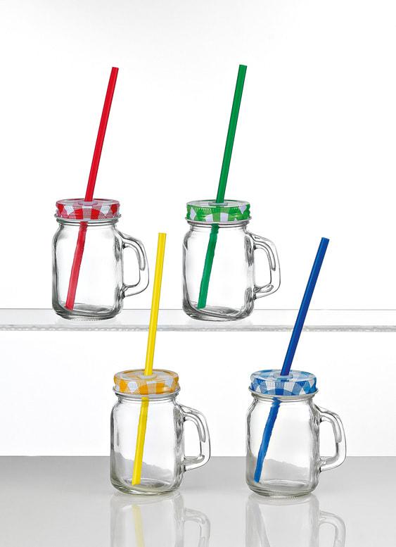 ΜΠΟΜΠΟΝΙΕΡΑ ΓΥΑΛΙΝΟ ΠΟΤΗΡΙ ΜΕ ΧΕΡΟΥΛΙ & ΜΕΤΑΛΛΙΚΟ ΚΑΠΑΚΙ 4 ΧΡΩΜΑΤΩΝ Φ6Χ8.5