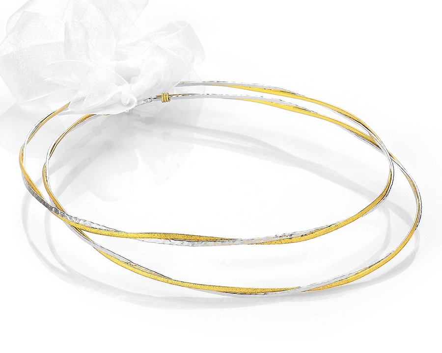 Επάργυρα Χειροποίητα Στέφανα γάμου Ε316