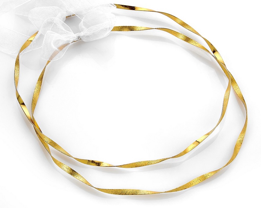 Επάργυρα Χειροποίητα Στέφανα γάμου Ε427