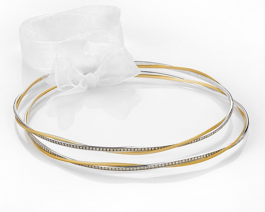 Επάργυρα Χειροποίητα Στέφανα γάμου Ε52