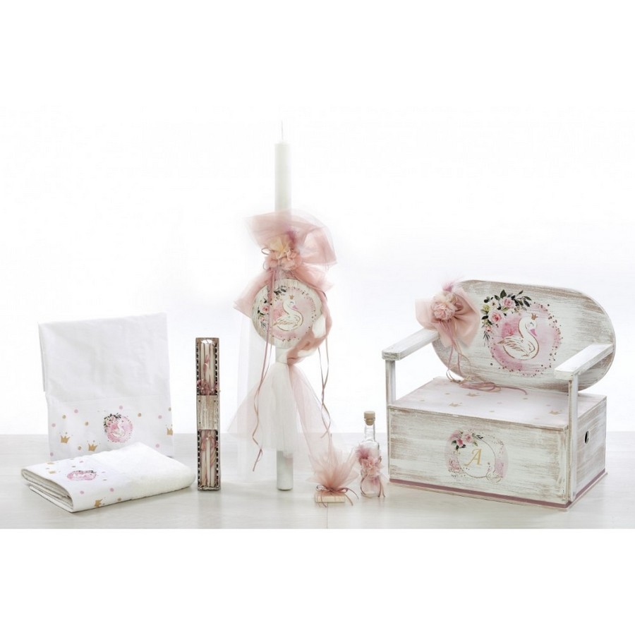 Σετ βάπτισης κύκνος 2111