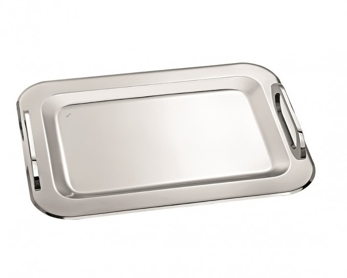 Δίσκος γάμου INOX Size: 43x30cm ΚΔ2166