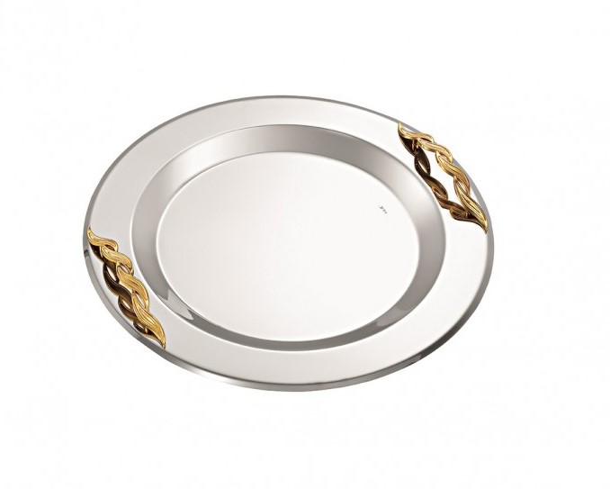 Δίσκος γάμου INOX Size:36cm ΚΔ2173