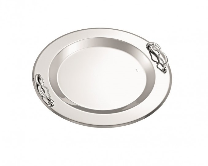 ΚΔ 2174-680x997h Δίσκος γάμου INOX Size:36cm ΚΔ2174 - Image 1