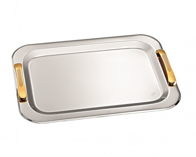 ΚΔ 2184-680x997h Δίσκος γάμου INOX Size: 43x30cm ΚΔ2184 - Image 1