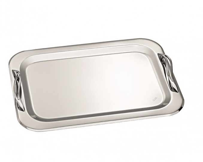 Δίσκος γάμου INOX Size: 43x30cm ΚΔ2189