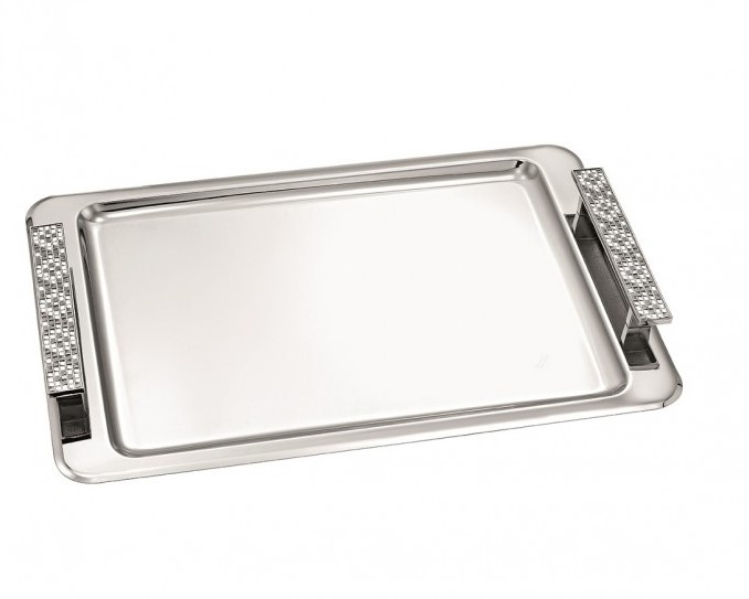 Δίσκος γάμου INOX Size: 46x30cm ΚΔ2194