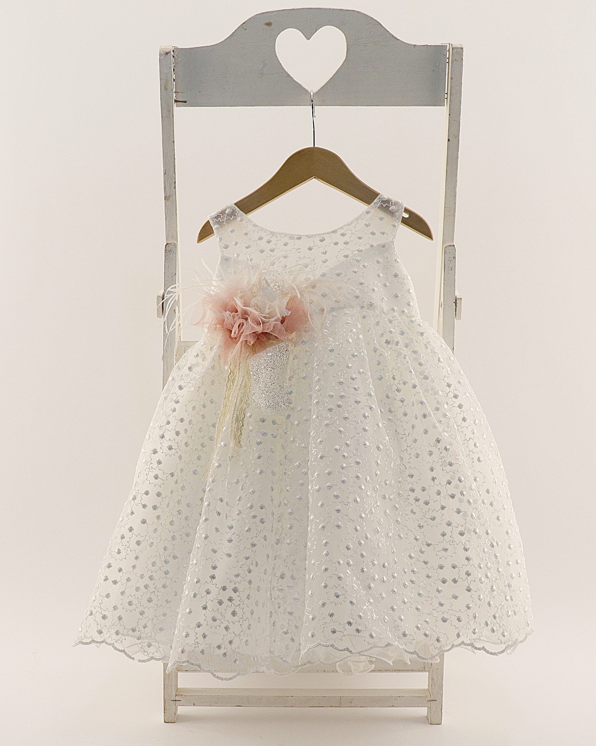 Βαπτιστικό ρούχο 8449 χρώμα off white