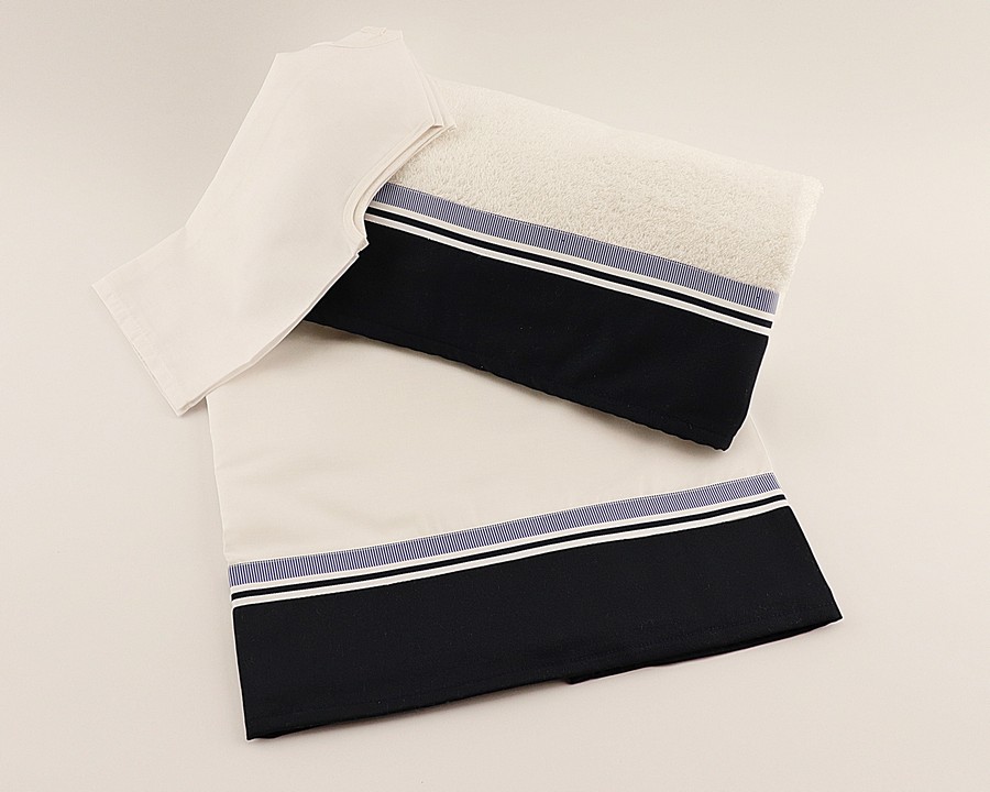 Λαδόπανο βάπτισης αγόρι M113 Μπλε