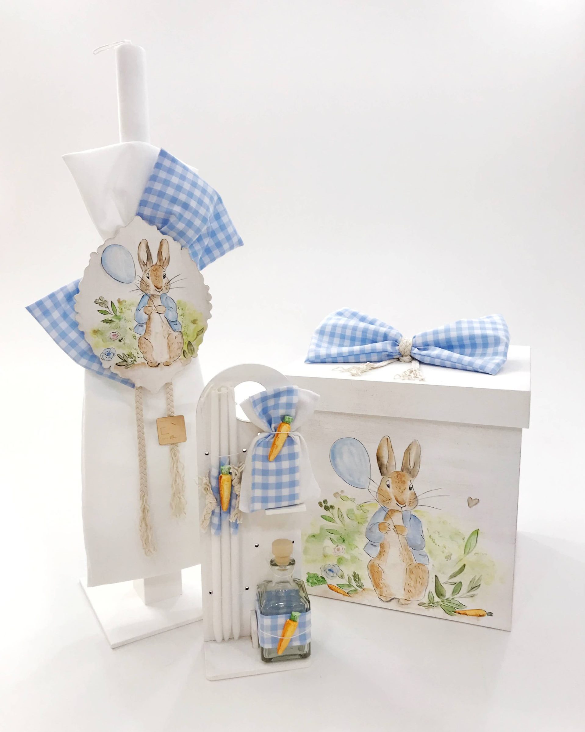 Βαπτιστικό Σετ Peter Rabbit Country A22-007 Γαλάζιο