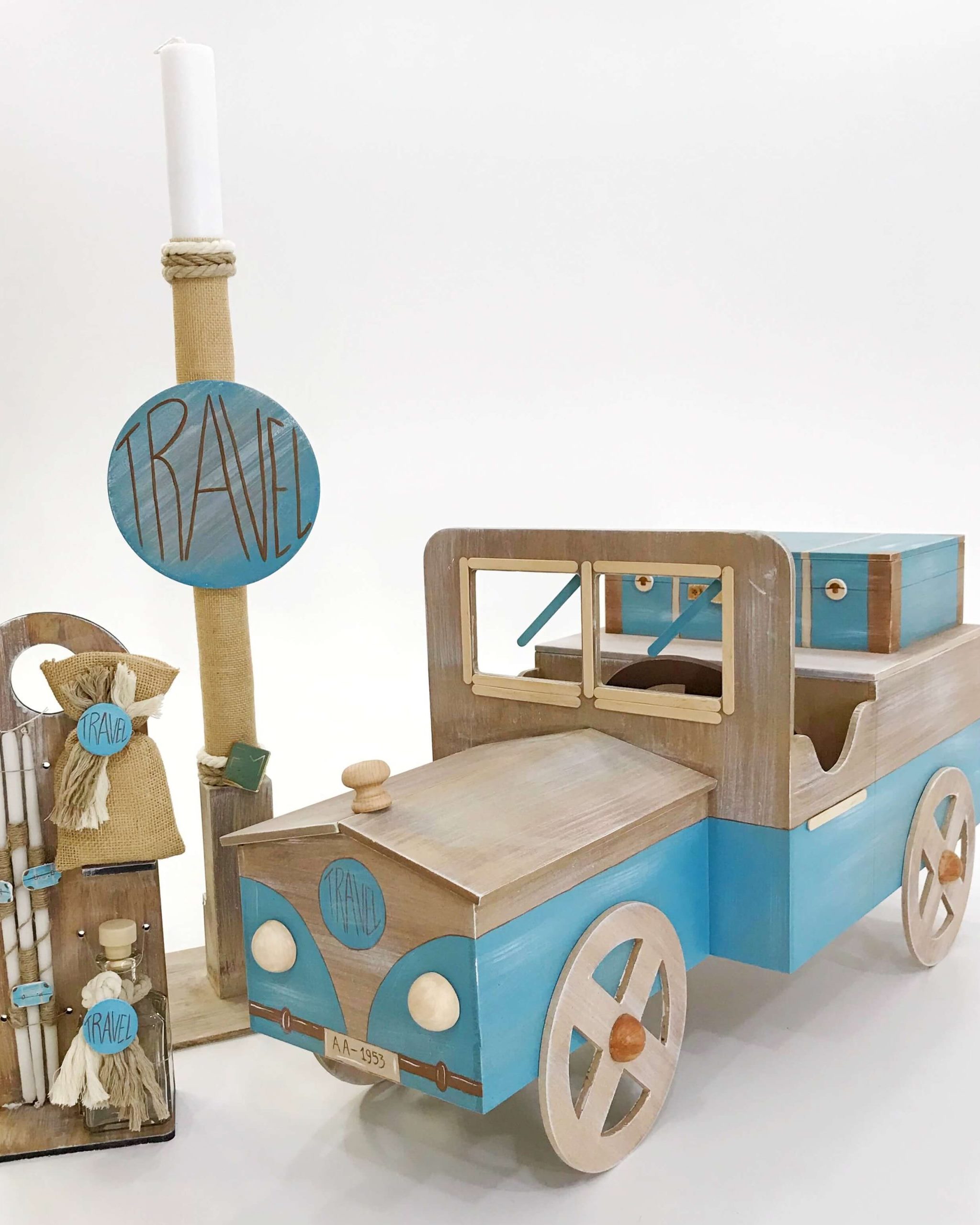 Βαπτιστικό Σετ Travel A19-017 Σιελ