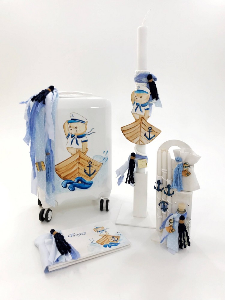 Σετ βάπτισης Sailor Bear A22-012