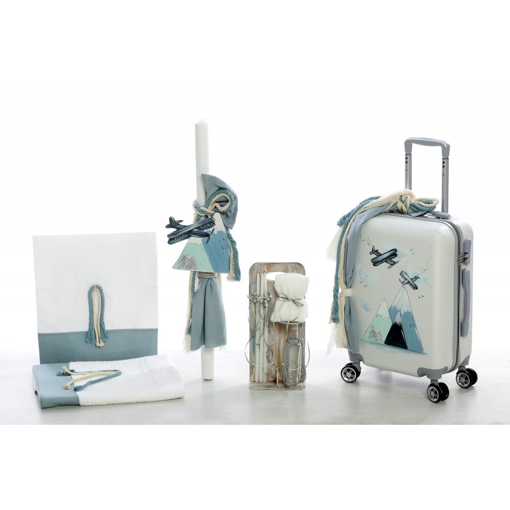 Σετ βάπτισης ΣΚΒ-2330 Αεροπλανάκι