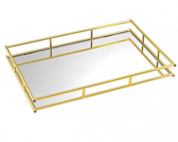 Δίσκος γάμου καθρέπτης ΚΔ 1035 ΧΡΩΜΑ ΧΡΥΣΟ