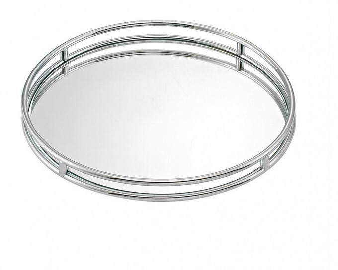 Δίσκος γάμου καθρέπτης ΚΔ 1063 ΧΡΩΜΑ ΙΝΟΞ